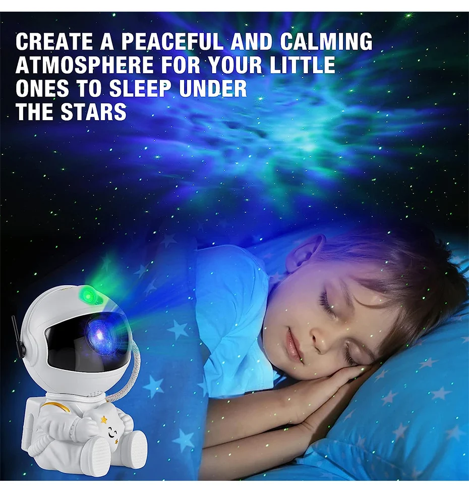 The Nidra Stargazer⢠Astronaut Star Projector