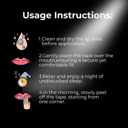 Nidra Serenity Strips™ Gentle Mouth Tape
