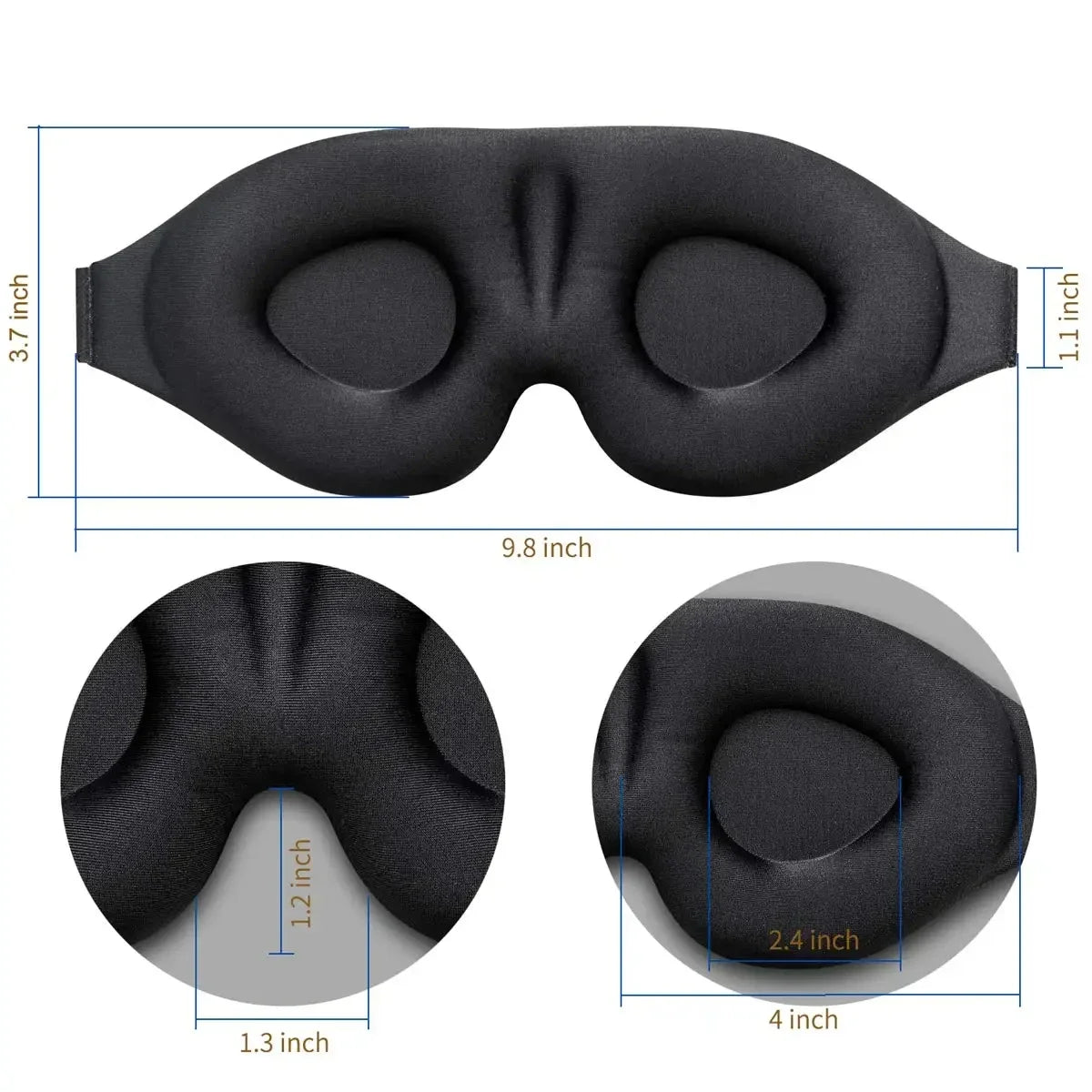Nidra Eye Oasis™ 3D Sleep Mask