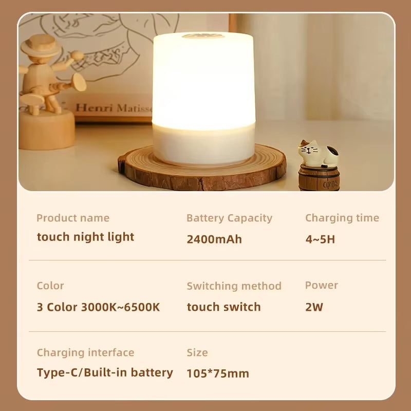 Nidra Glow™ Smart Touch Lamp