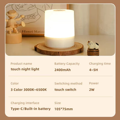 Nidra Glow™ Smart Touch Lamp