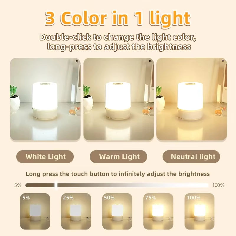 Nidra Glow™ Smart Touch Lamp