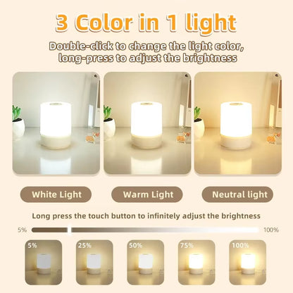 Nidra Glow™ Smart Touch Lamp