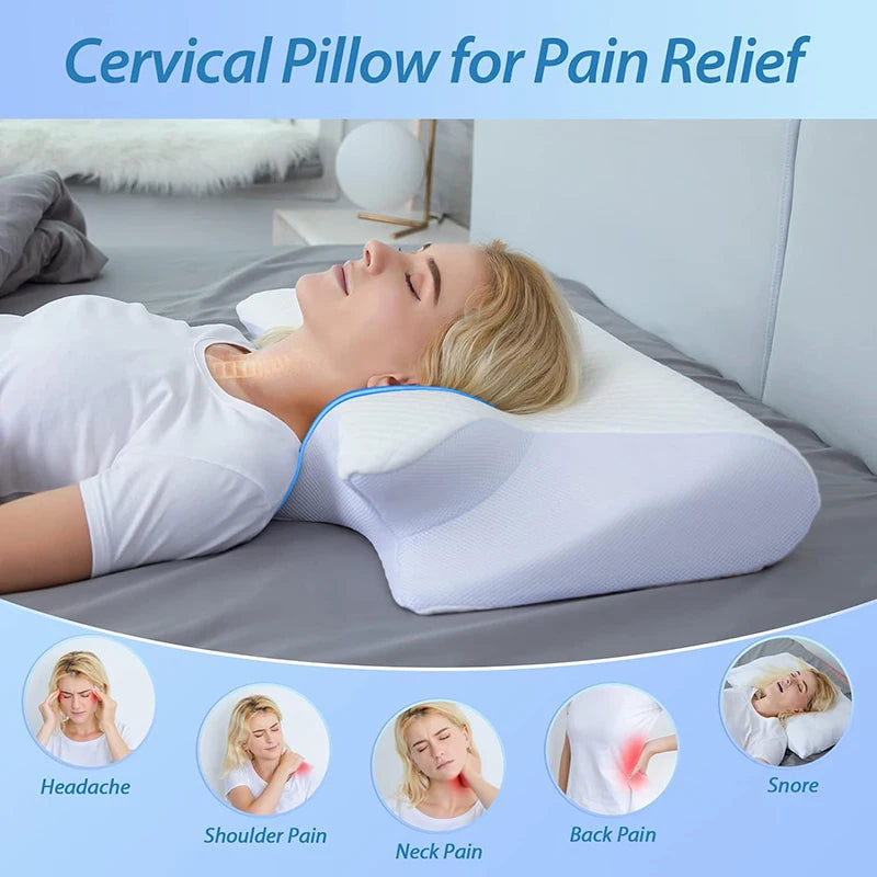Nidra Embrace™ Ergonomic Cervical Pillow