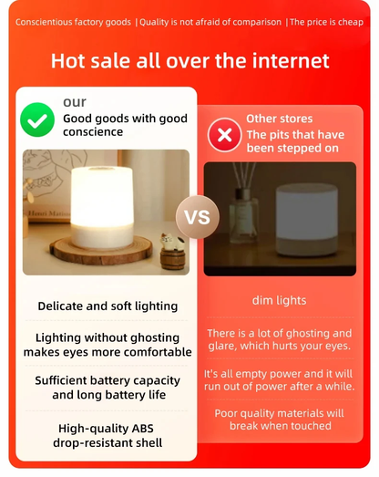 Nidra Glow™ Smart Touch Lamp